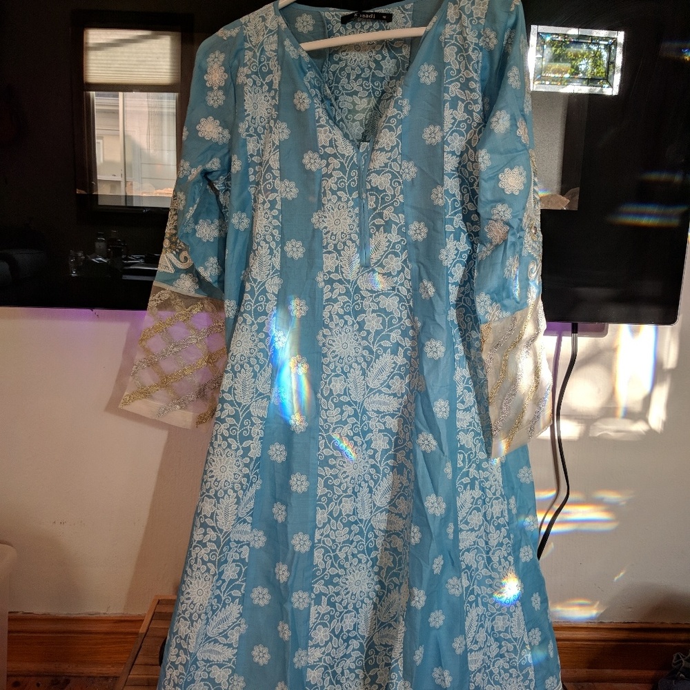 Blue Kurta